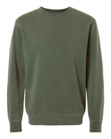 9oz. Unisex Midweight Pigment Dye Crew - Independent Trading Company