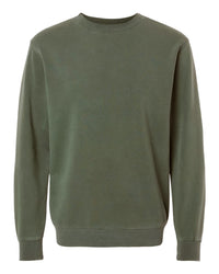 9oz. Unisex Midweight Pigment Dye Crew - Independent Trading Company