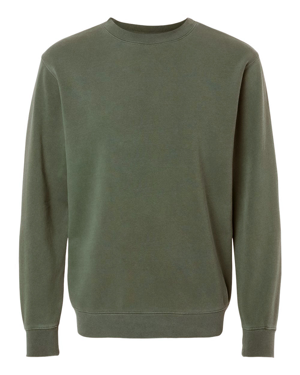 9oz. Unisex Midweight Pigment Dye Crew - Independent Trading Company