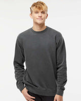 9oz. Unisex Midweight Pigment Dye Crew - Independent Trading Company