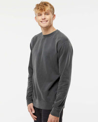 9oz. Unisex Midweight Pigment Dye Crew - Independent Trading Company