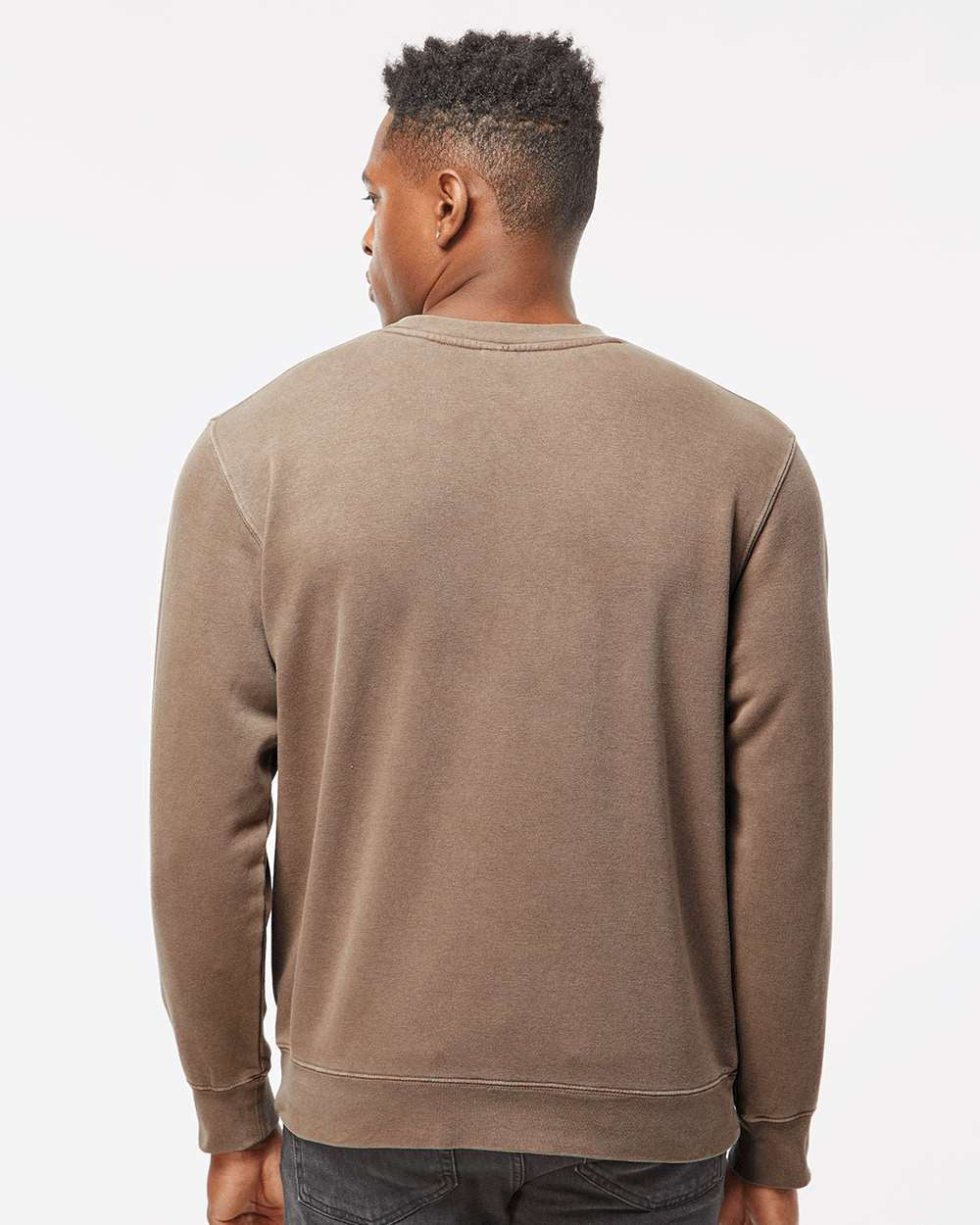 9oz. Unisex Midweight Pigment Dye Crew - Independent Trading Company
