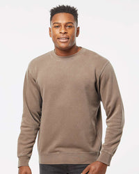 9oz. Unisex Midweight Pigment Dye Crew - Independent Trading Company