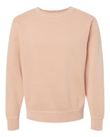 9oz. Unisex Midweight Pigment Dye Crew - Independent Trading Company