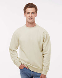 9oz. Unisex Midweight Pigment Dye Crew - Independent Trading Company