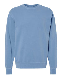9oz. Unisex Midweight Pigment Dye Crew - Independent Trading Company
