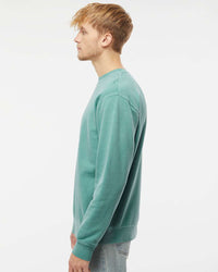 9oz. Unisex Midweight Pigment Dye Crew - Independent Trading Company