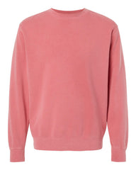 9oz. Unisex Midweight Pigment Dye Crew - Independent Trading Company
