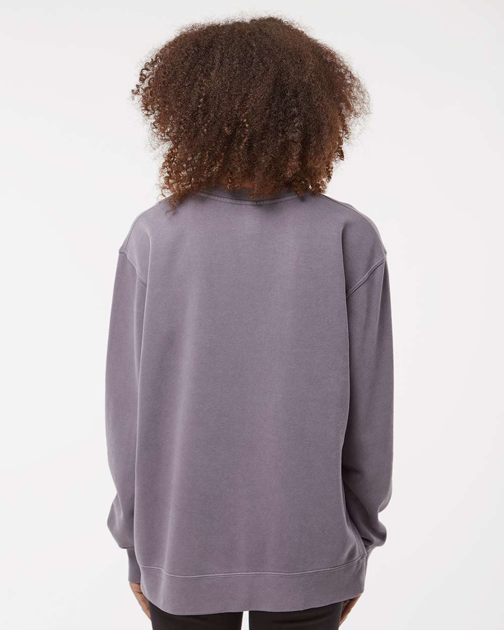 9oz. Unisex Midweight Pigment Dye Crew - Independent Trading Company