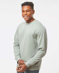 9oz. Unisex Midweight Pigment Dye Crew - Independent Trading Company