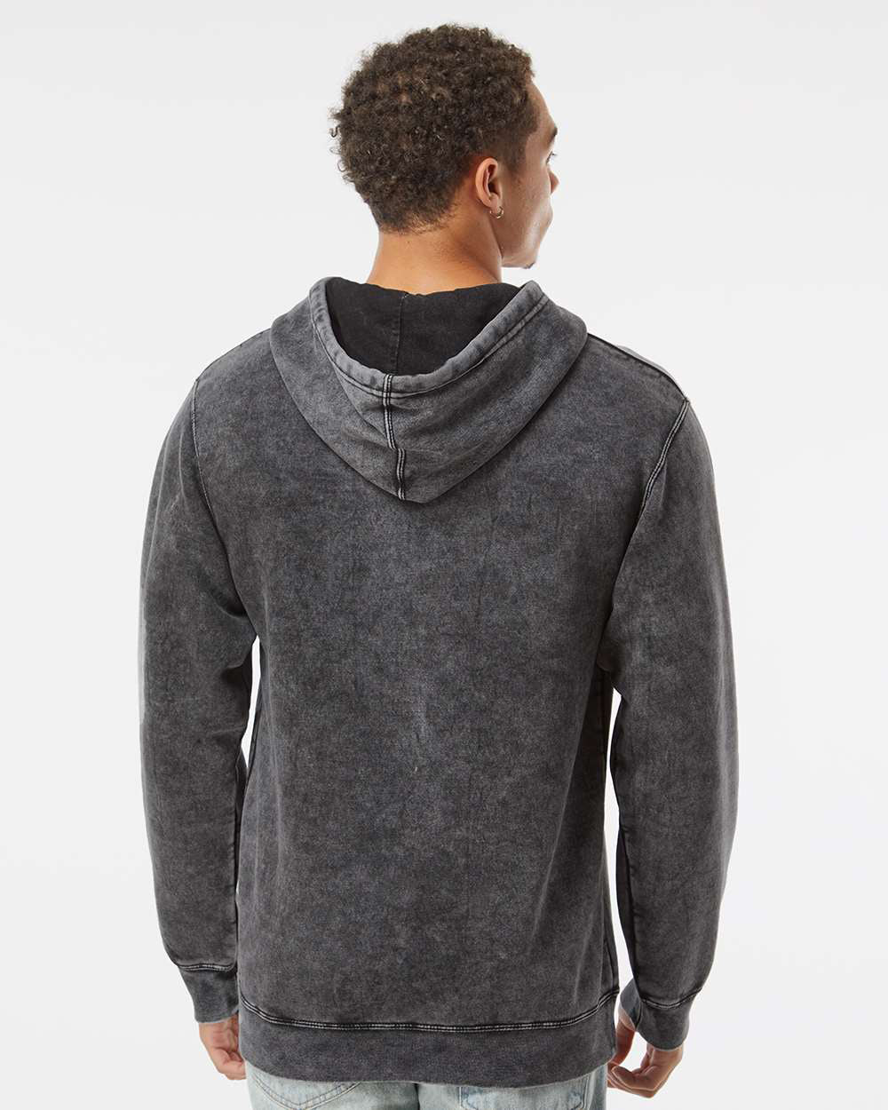 9oz. Unisex Midweight Mineral Wash Pullover Hood