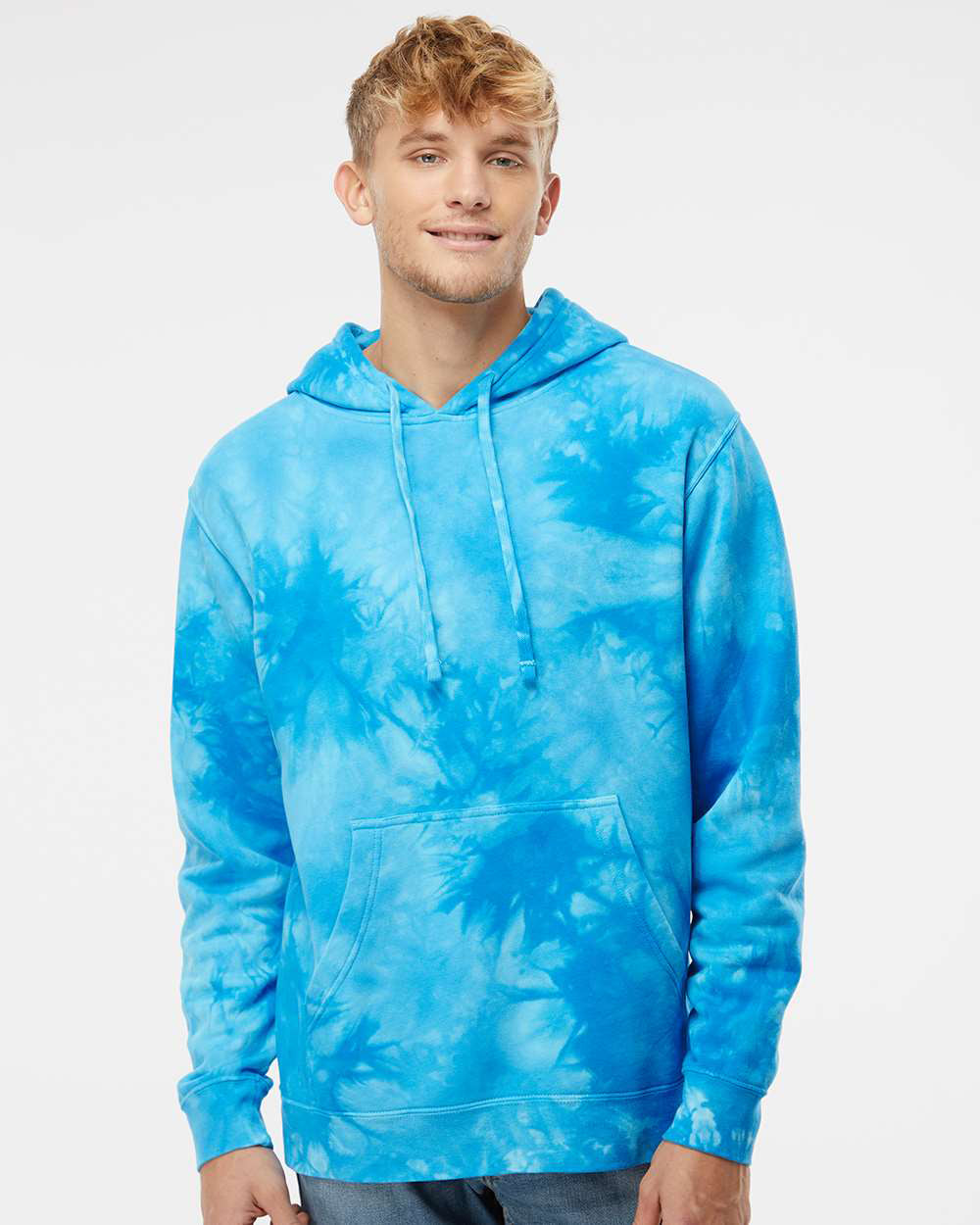 9oz. Unisex Midweight Tie Dye Pullover Hood | Independent 9oz. Unisex Midweight Tie Dye Pullover Hood | Independent