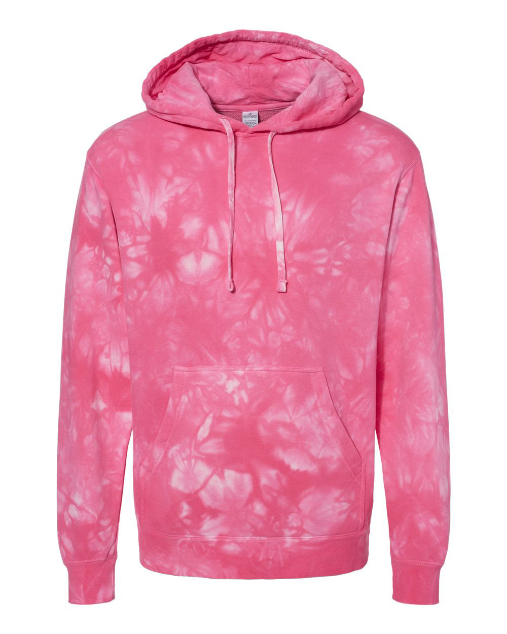 Unisex Midweight Tie Dye Pullover Hood Independent Trading
