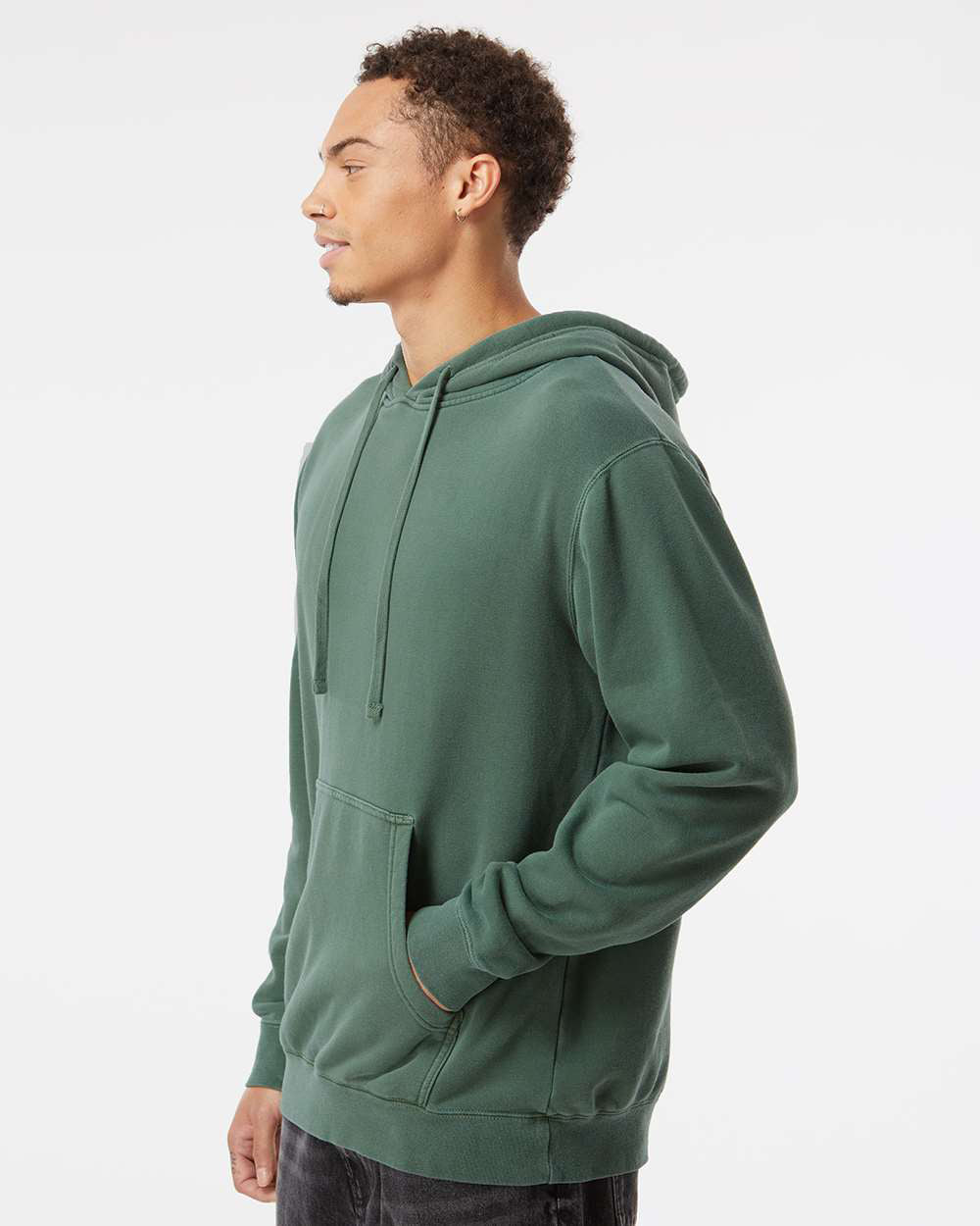 PRM4500 9 oz Pigment Dye Pullover Hoodie | Independent Trading Co.