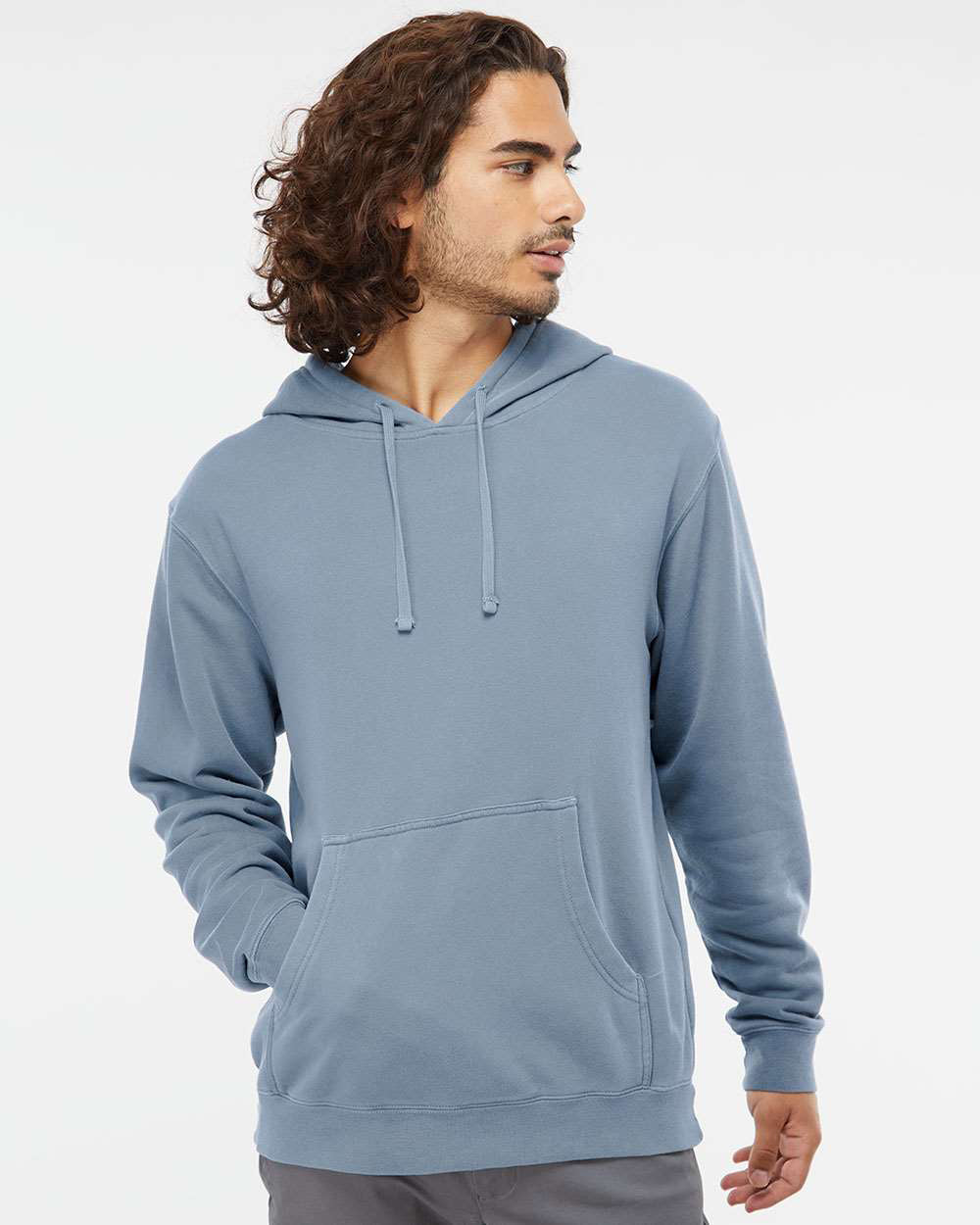 9oz. Unisex Midweight Pigment Dye Pullover Hood | Independent
