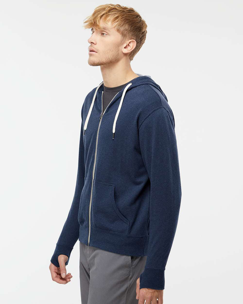 Unisex French Terry Zip Hood | Independent Trading Company Unisex French Terry Zip Hood | Independent Trading Company
