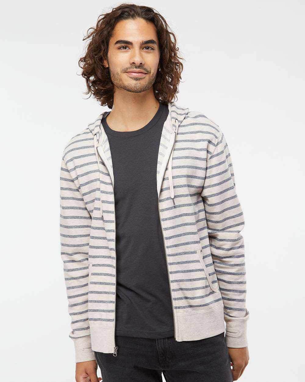 Unisex French Terry Zip Hood | Independent Trading Co