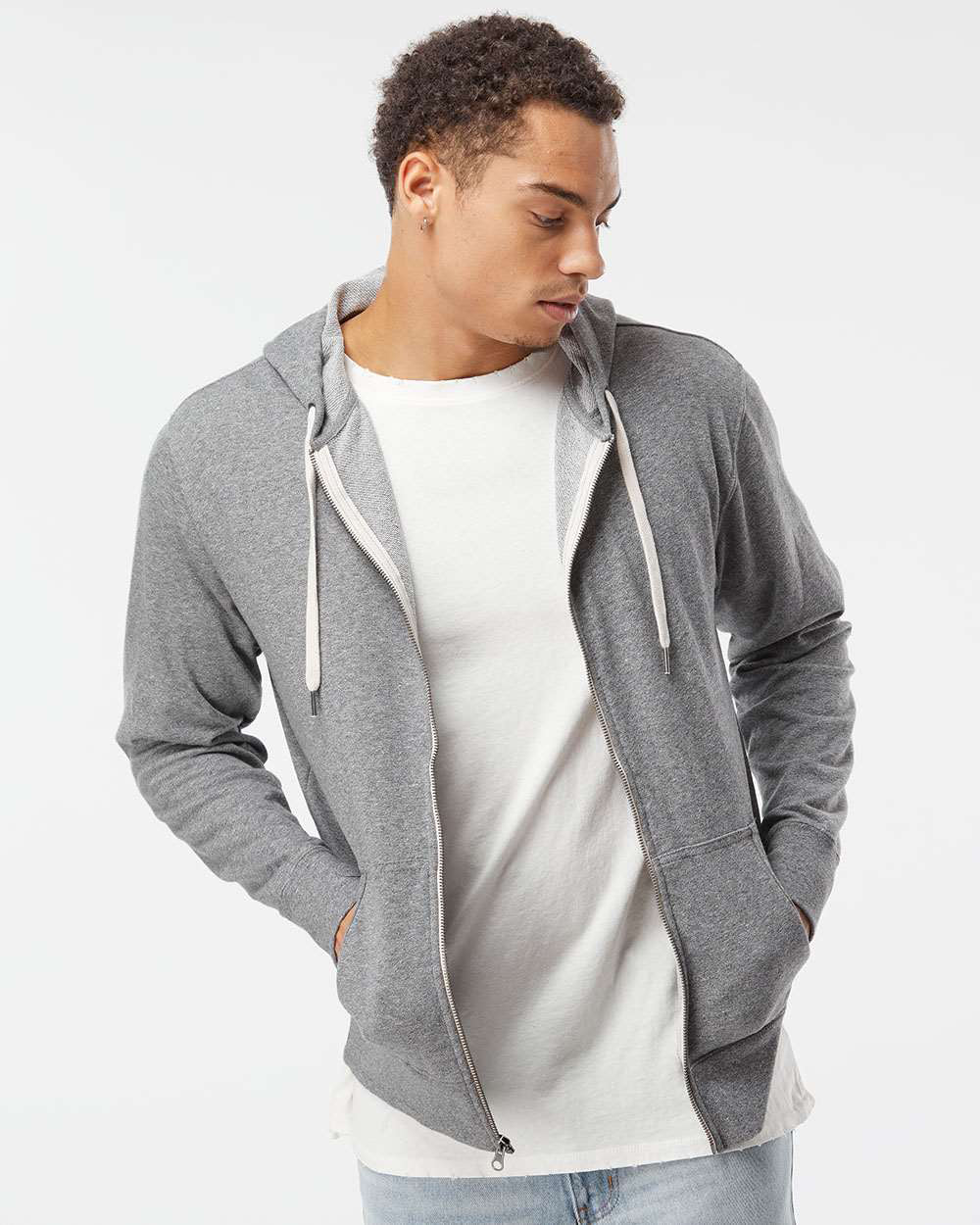 Unisex French Terry Zip Hood | Independent Trading Company Unisex French Terry Zip Hood | Independent Trading Company