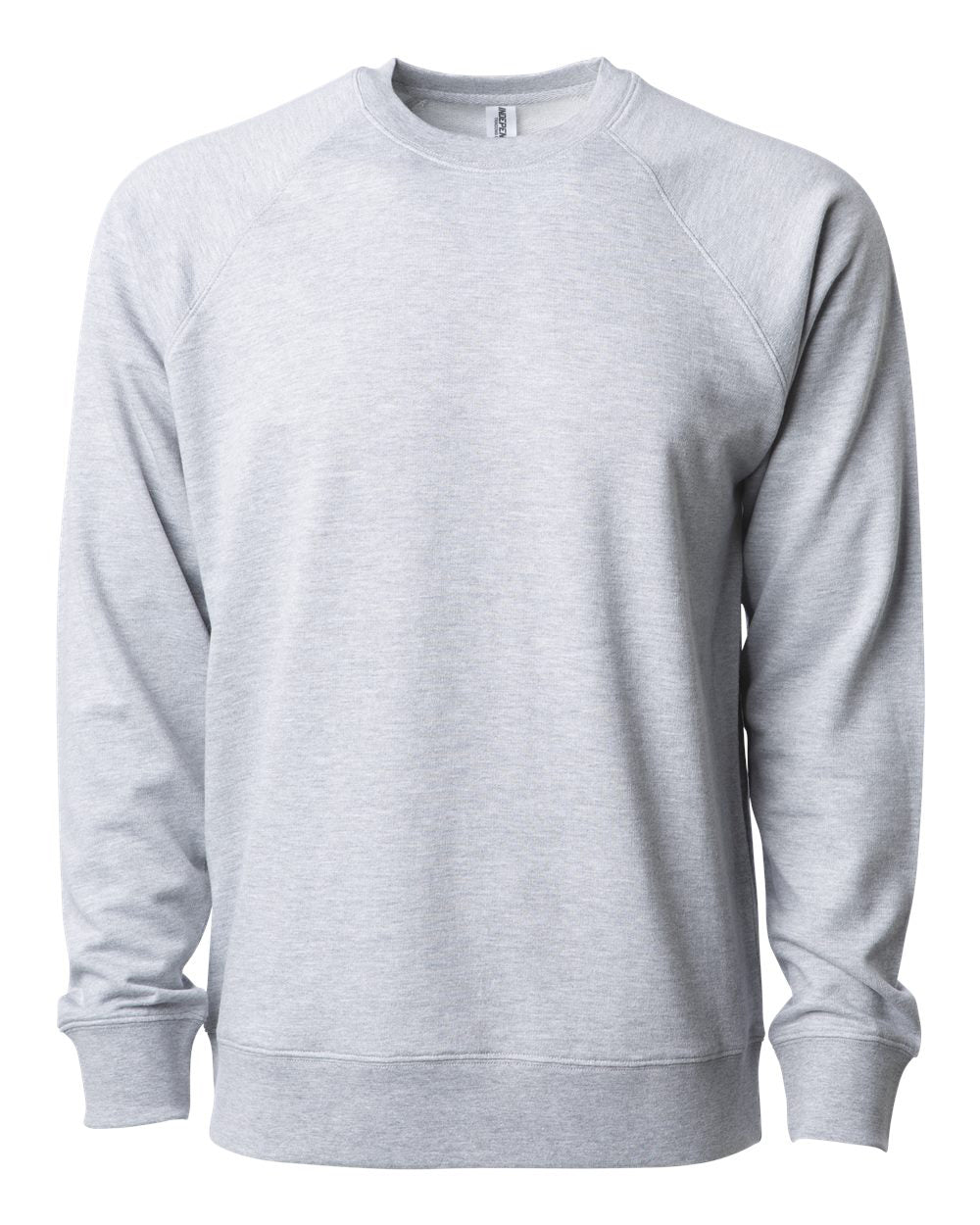 Unisex Lightweight Loopback Terry Crew - Independent Trading Company