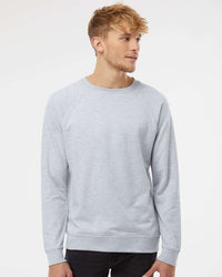 Unisex Lightweight Loopback Terry Crew - Independent Trading Company