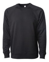 Unisex Lightweight Loopback Terry Crew - Independent Trading Company
