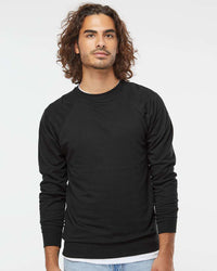 Unisex Lightweight Loopback Terry Crew - Independent Trading Company