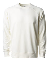 Unisex Lightweight Loopback Terry Crew - Independent Trading Company