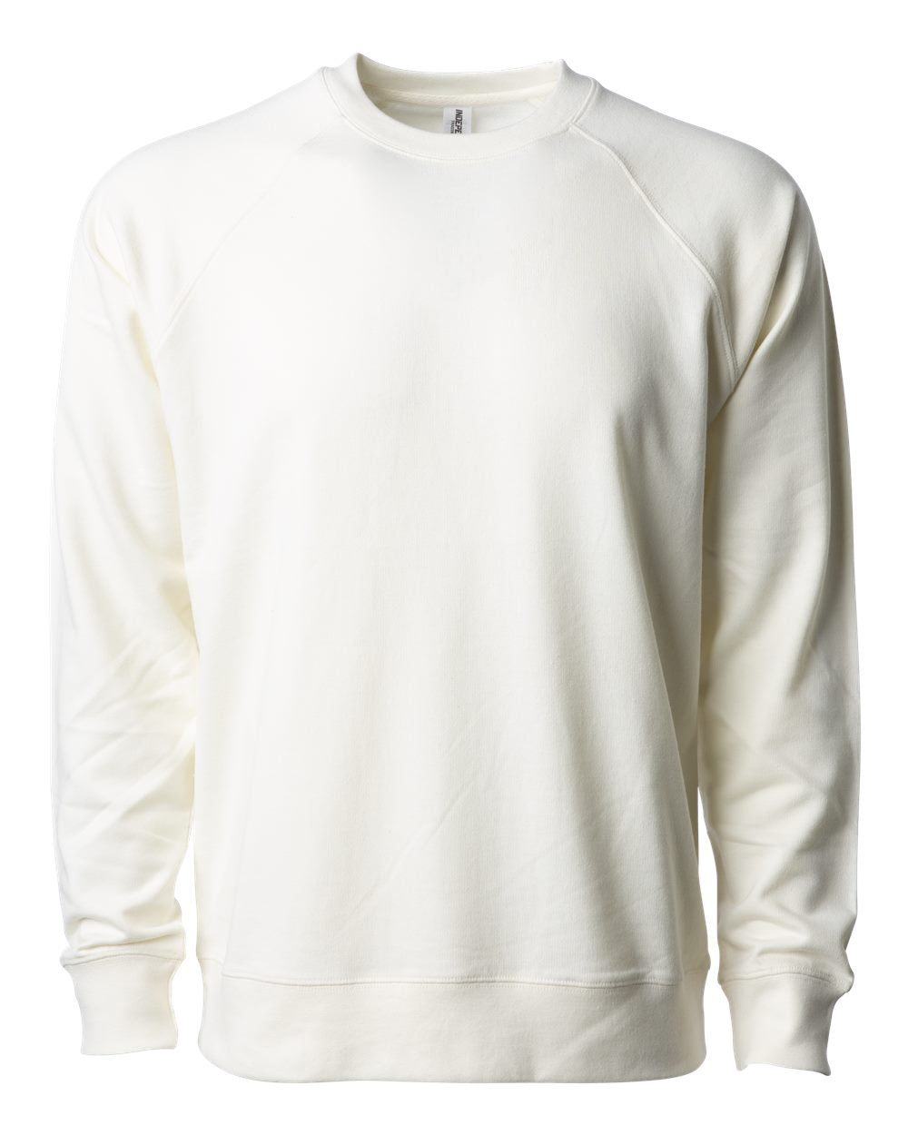 Unisex Lightweight Loopback Terry Crew - Independent Trading Company