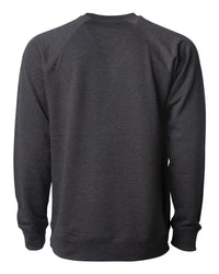 Unisex Lightweight Loopback Terry Crew - Independent Trading Company