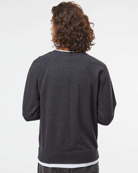 Unisex Lightweight Loopback Terry Crew - Independent Trading Company