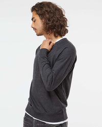 Unisex Lightweight Loopback Terry Crew - Independent Trading Company