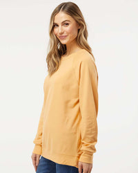 Unisex Lightweight Loopback Terry Crew - Independent Trading Company