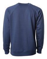 Unisex Lightweight Loopback Terry Crew - Independent Trading Company
