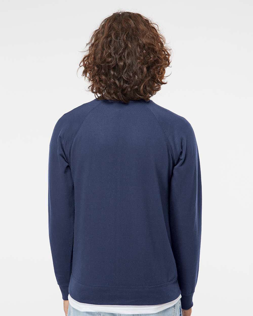 Unisex Lightweight Loopback Terry Crew - Independent Trading Company