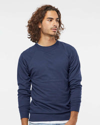 Unisex Lightweight Loopback Terry Crew - Independent Trading Company