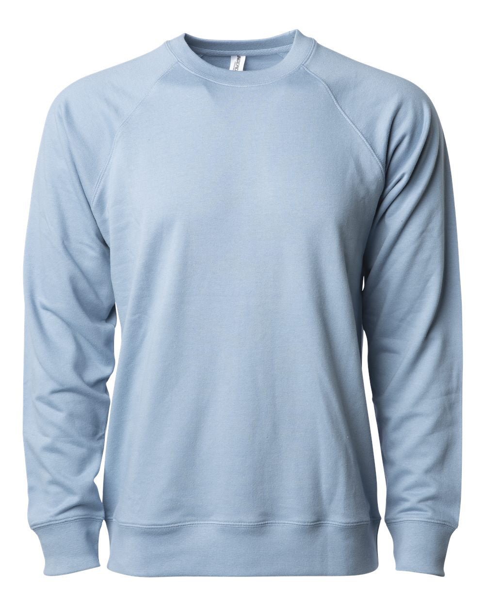 Unisex Lightweight Loopback Terry Crew - Independent Trading Company