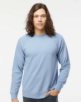 Unisex Lightweight Loopback Terry Crew - Independent Trading Company