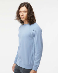 Unisex Lightweight Loopback Terry Crew - Independent Trading Company