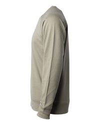 Unisex Lightweight Loopback Terry Crew - Independent Trading Company