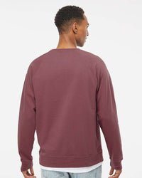 Unisex Lightweight Loopback Terry Crew - Independent Trading Company