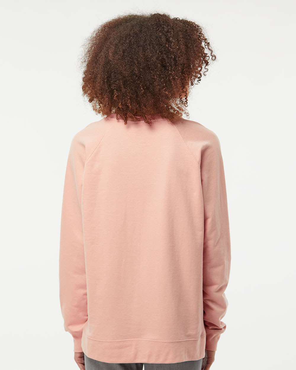 Unisex Lightweight Loopback Terry Crew - Independent Trading Company