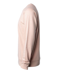 Unisex Lightweight Loopback Terry Crew - Independent Trading Company