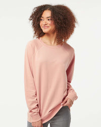 Unisex Lightweight Loopback Terry Crew - Independent Trading Company