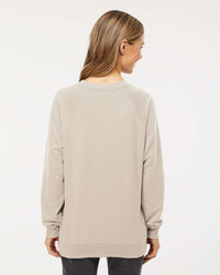 Unisex Lightweight Loopback Terry Crew - Independent Trading Company