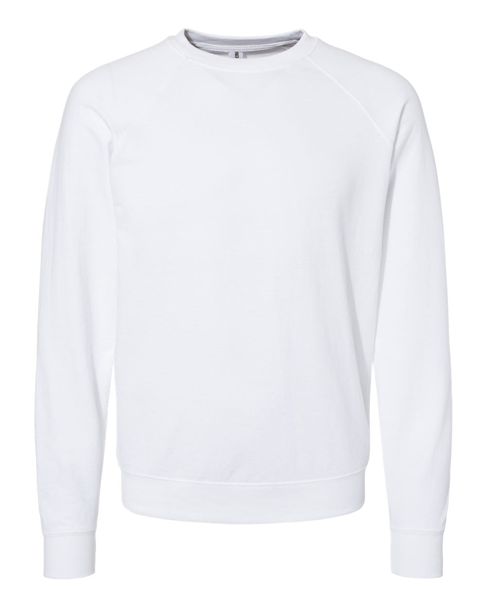 Unisex Lightweight Loopback Terry Crew - Independent Trading Company