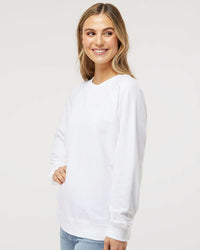Unisex Lightweight Loopback Terry Crew - Independent Trading Company