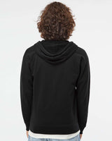 Unisex Lightweight Loopback Terry Zip Hood - Independent Trading Company
