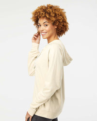 Unisex Lightweight Loopback Terry Zip Hood - Independent Trading Company