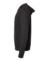 Unisex Lightweight Loopback Terry Zip Hood - Independent Trading Company