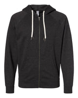 Unisex Lightweight Loopback Terry Zip Hood - Independent Trading Company